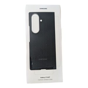 K1. Samsung Galaxy Z Fold7 Carbon Shield Case - Black